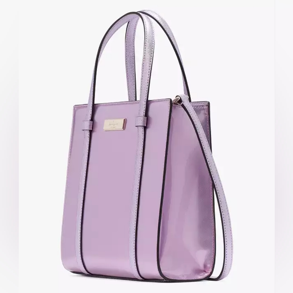 Kate Spade New York Kenzie Quartz Pink Women's Small Tote Purse - Picture 3 of 12